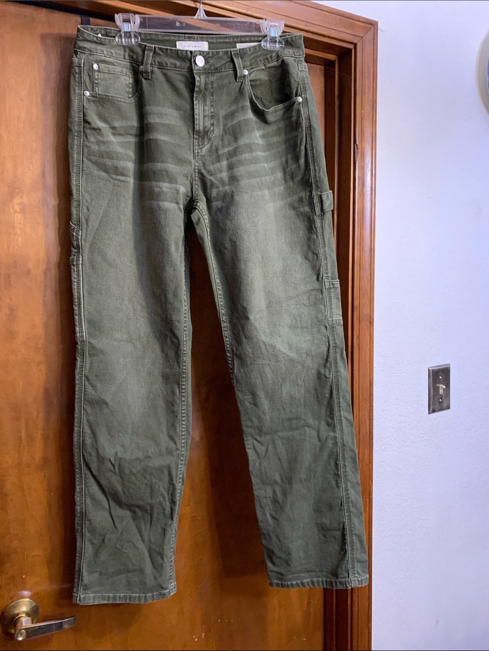 Women’s Olive Green Utility cargo Pants